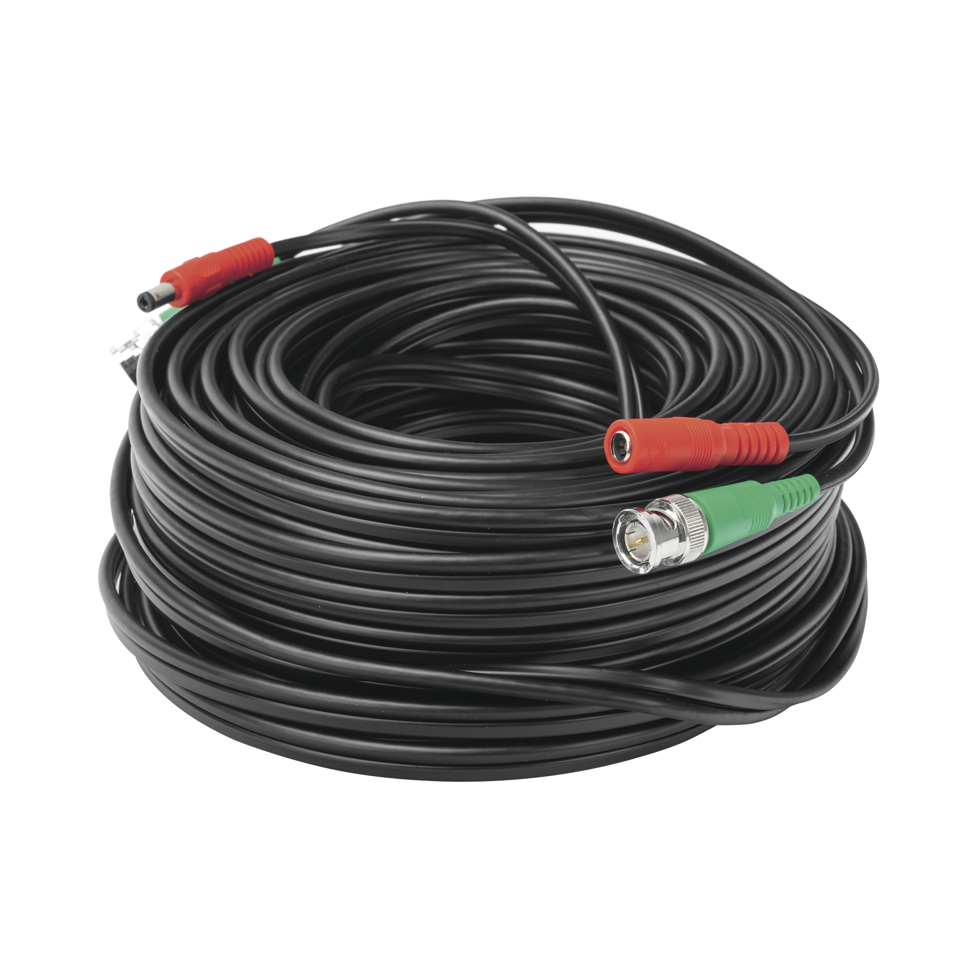 Cable coaxial ( BNC RG59 ) + Alimentación / SIAMÉS / 30 Metros / 100 % COBRE / Para Cámaras 4K / Uso interior y exterior Cable coaxial ( BNC RG59 ) + Alimentación / SIAMÉS / 30 Metros / 100 % COBRE / Para Cámaras 4K / Uso interior y exterior